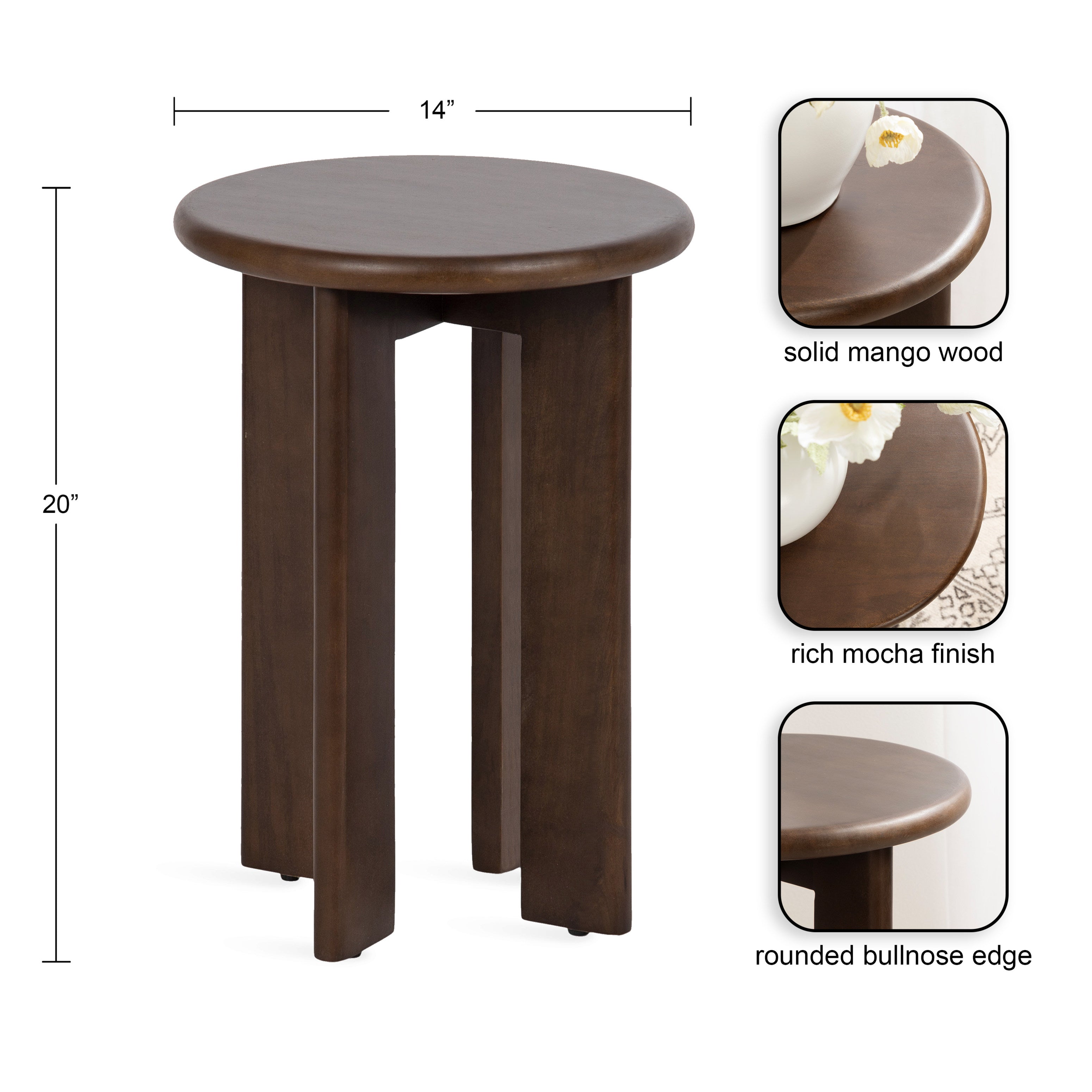 Seebeck Round Side Table
