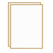Art Set 2 Piece Set 28x38 Sylvie Bright Gold 1