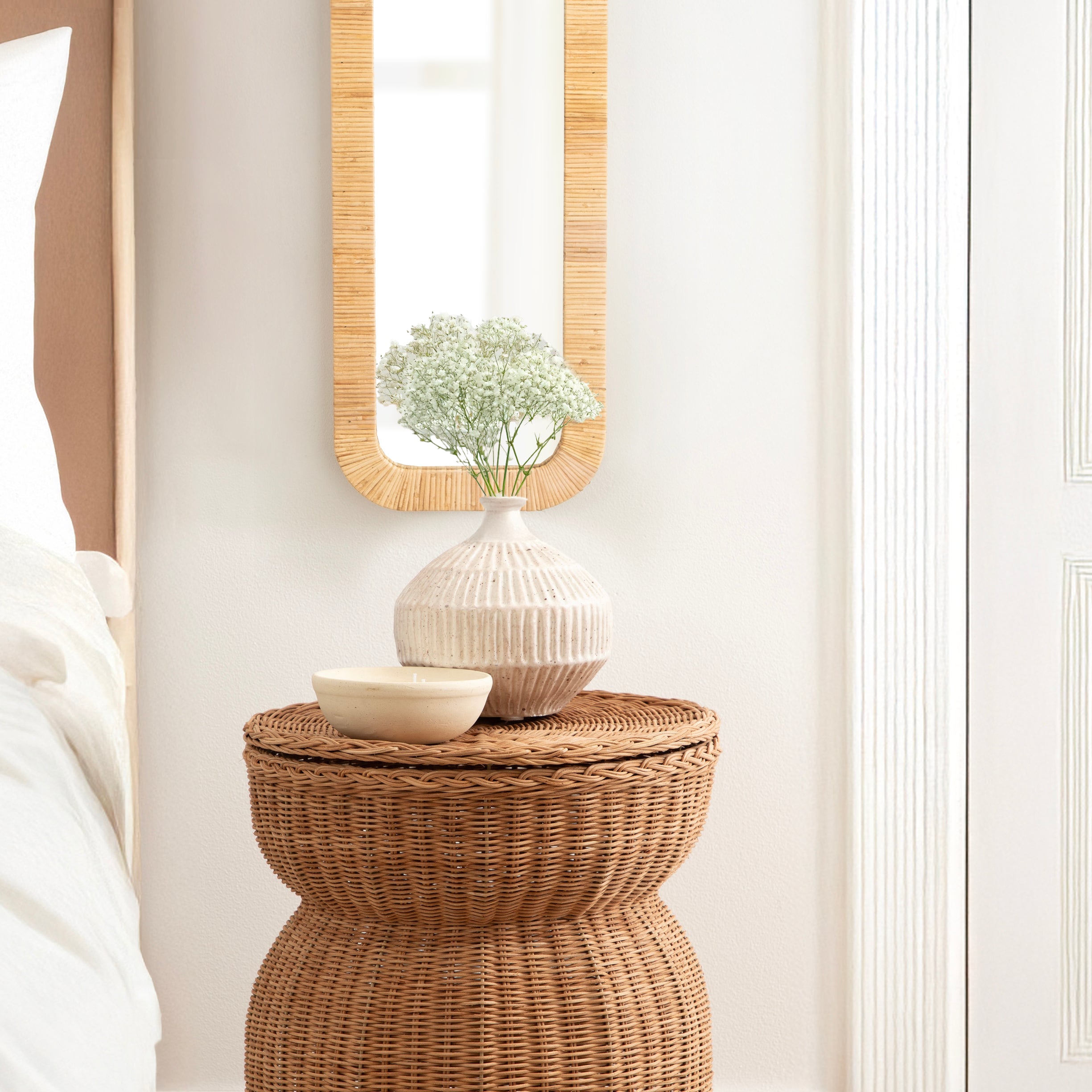 Rectangle Mirror 12x36 Natural 6