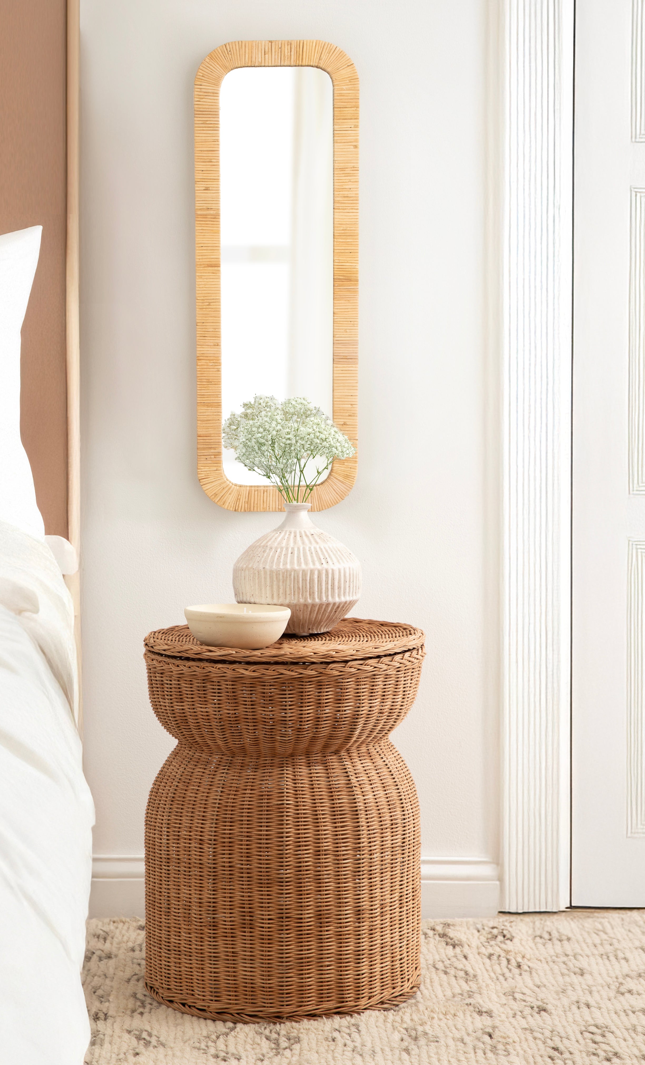Rectangle Mirror 12x36 Natural 6