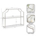 Accent Shelf Silver 24x20 2