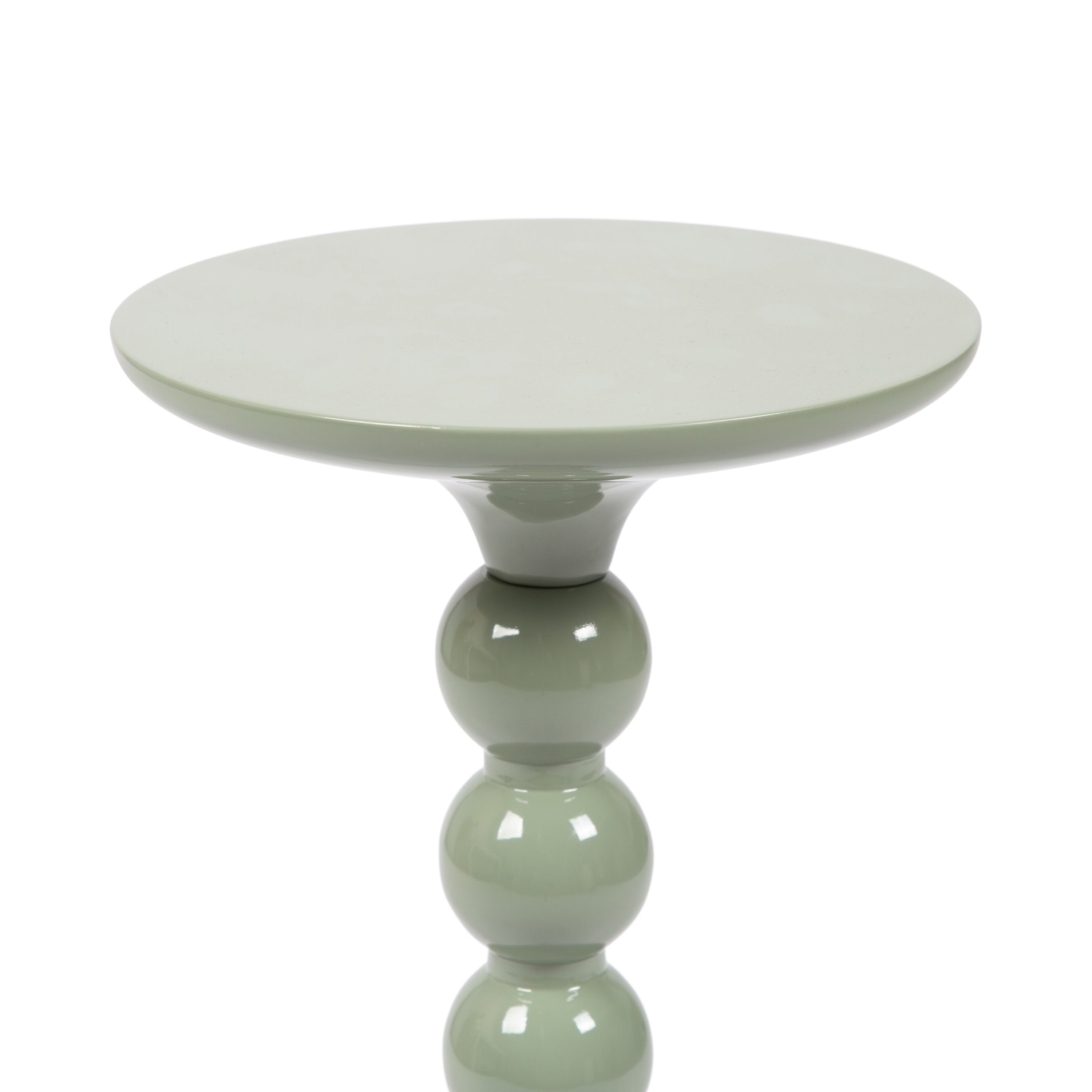 Drink Table Green 9x9x22 3