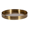 Samana Round Metal Tray