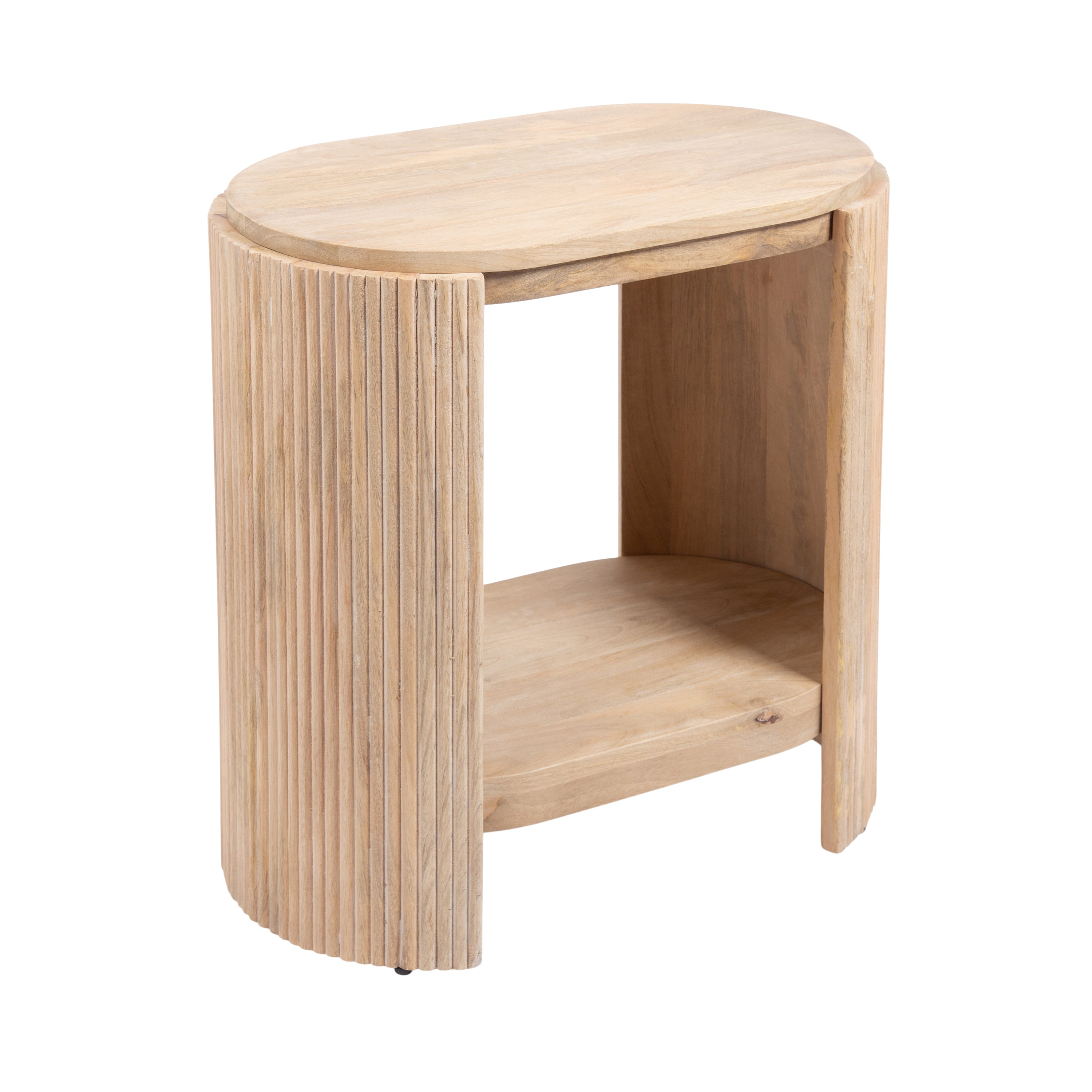 Side Table Natural Beige 22x13x22 1