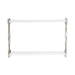Accent Shelf 24x7x16 Silver White 6