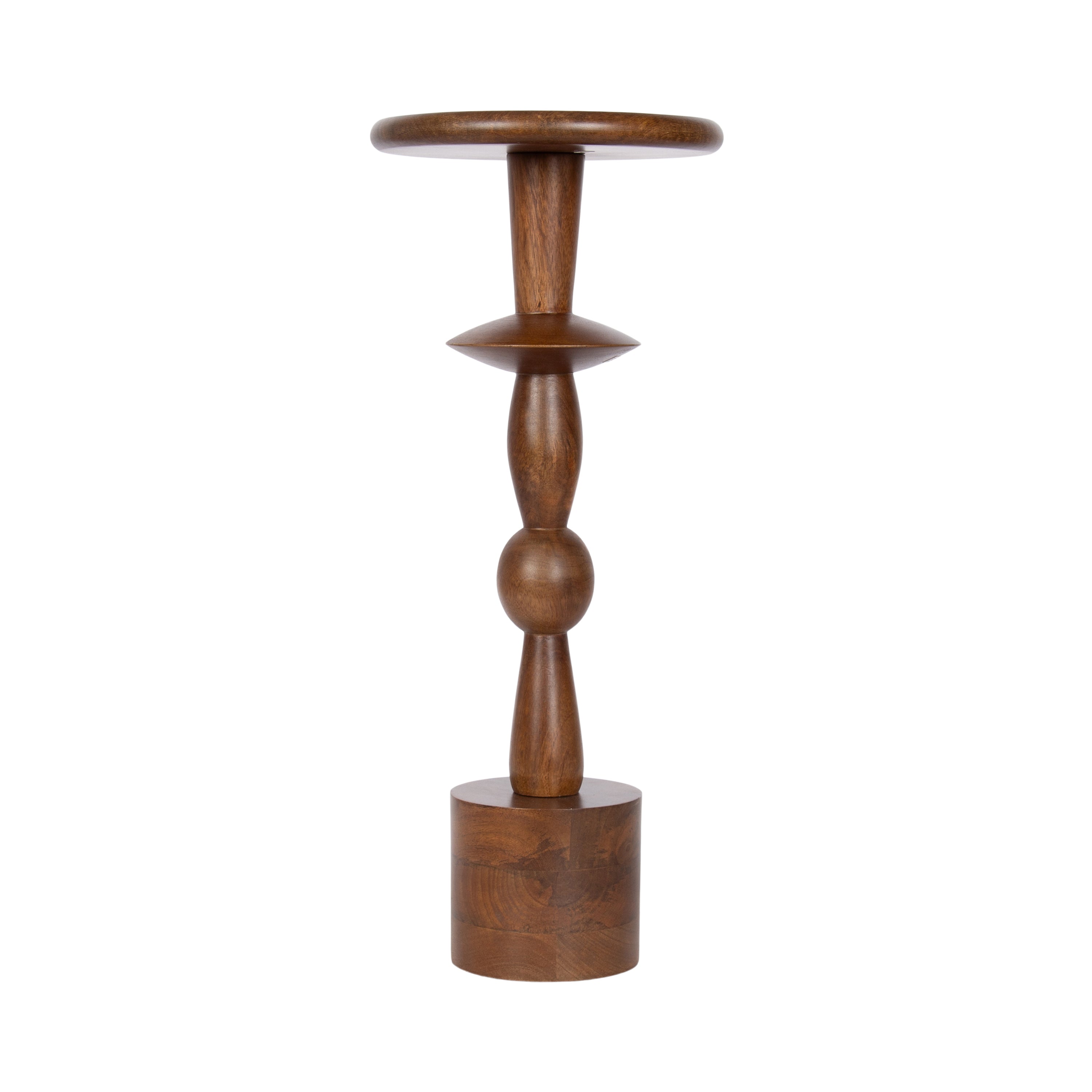 Drink Table Walnut Brown 9x9x22 5