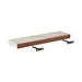 Floating Shelf 2 Piece 22 Inch White 4