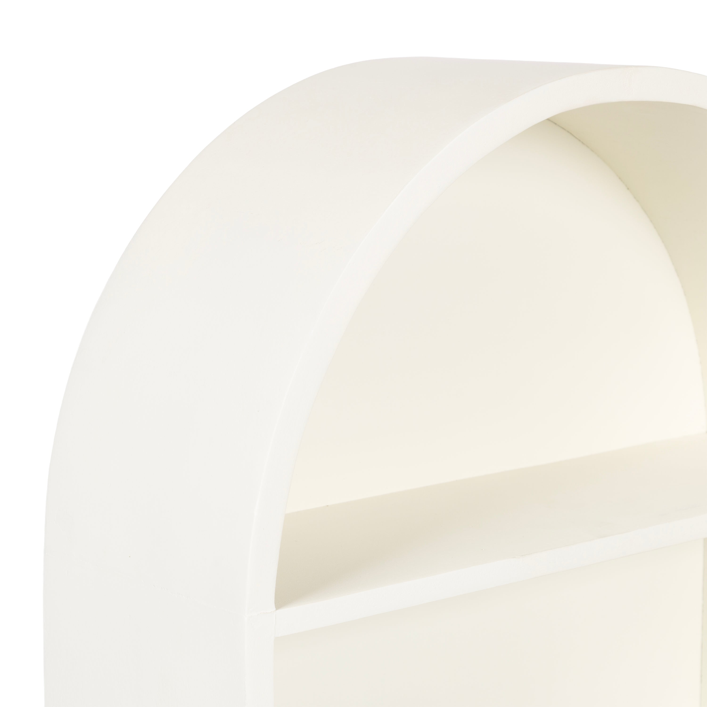 Accent Shelf White 18x6x26 3