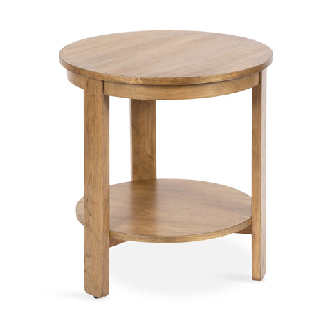Foxford Round Wood Side Table