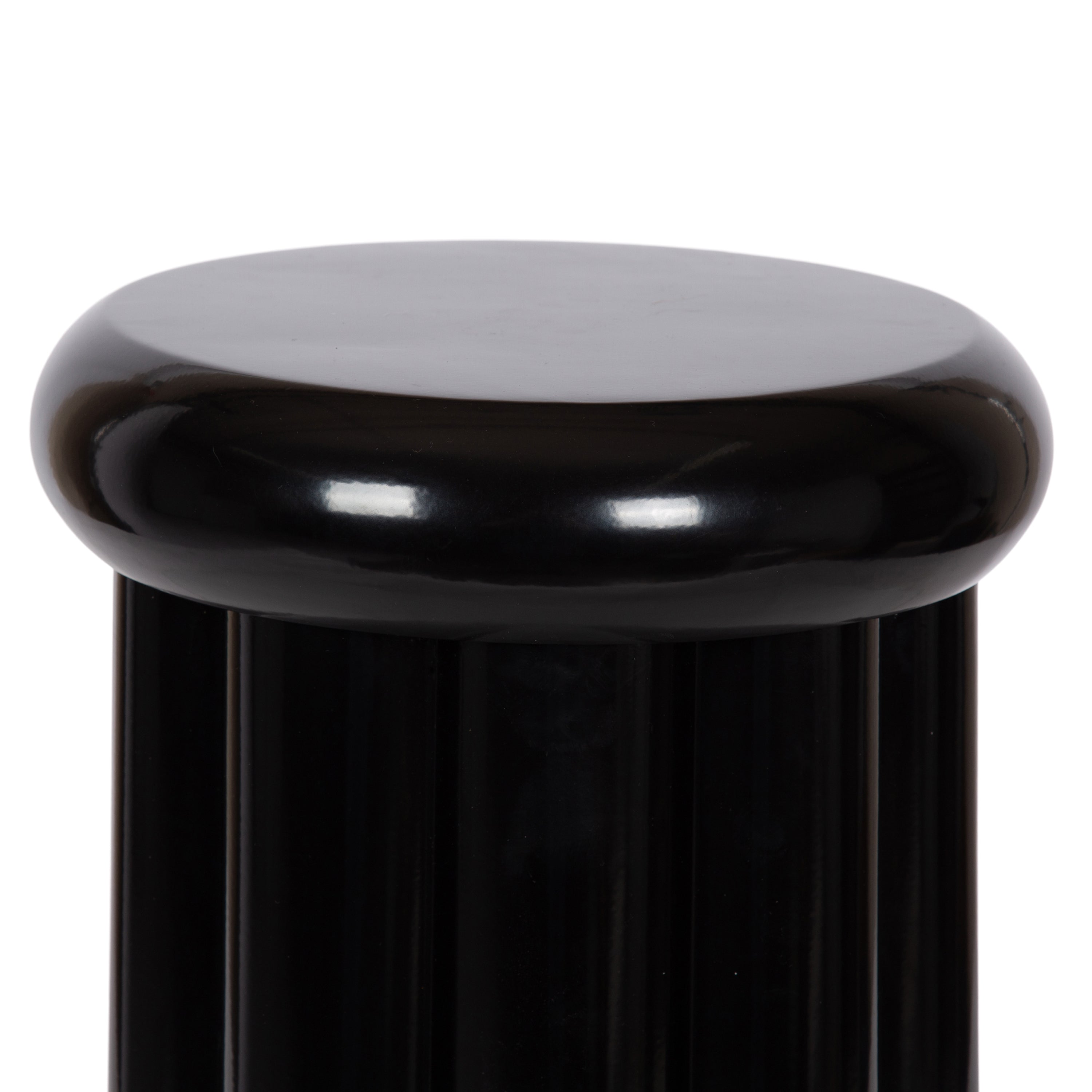 Side Table Black 12x12x18 3