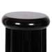 Side Table Black 12x12x18 3