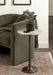 Drink Table Beige Bronze 14x14x24 6