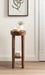 Side Table Walnut Brown 12x12x28 8