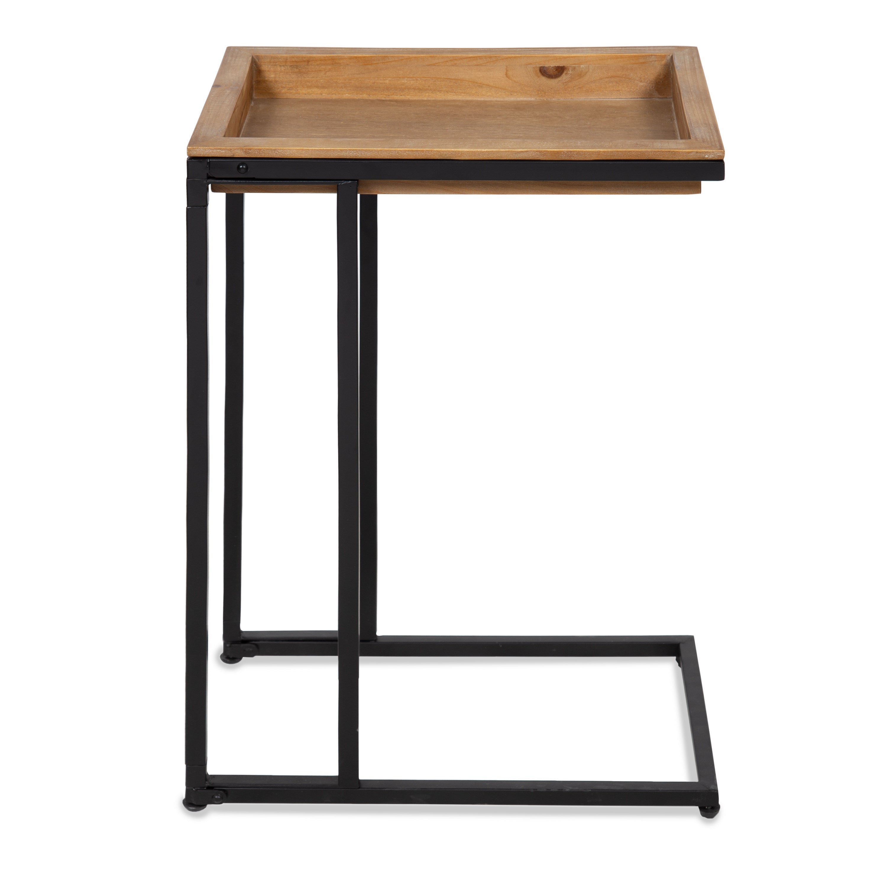 Lockridge Wood and Metal C-Table