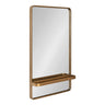 Estero Wall Rectangle Mirror with Shelf