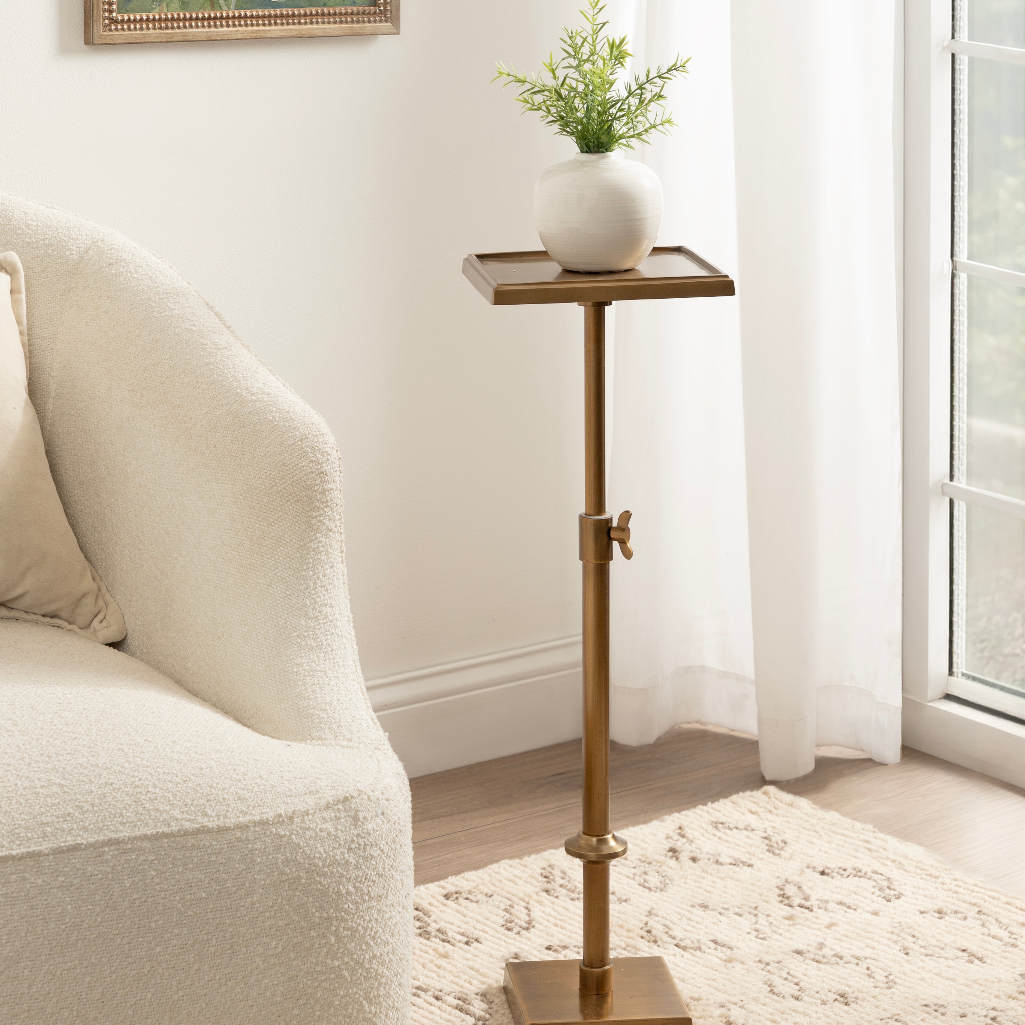 Drink Table 9x9x30 Gold 7