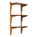 Accent Shelf Rustic Brown 18x9x32 1