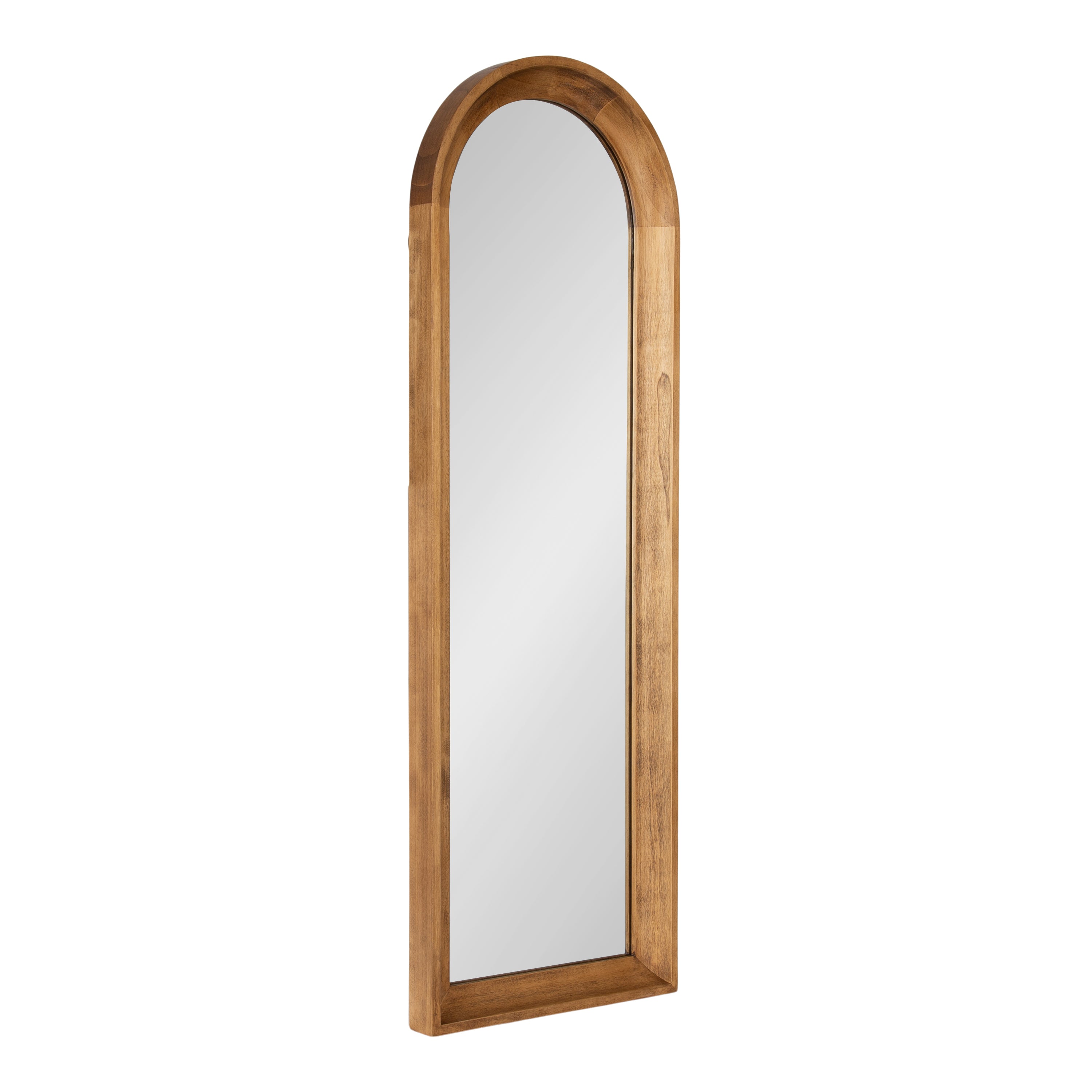 Arch Mirror 12x36 Rustic Brown 1