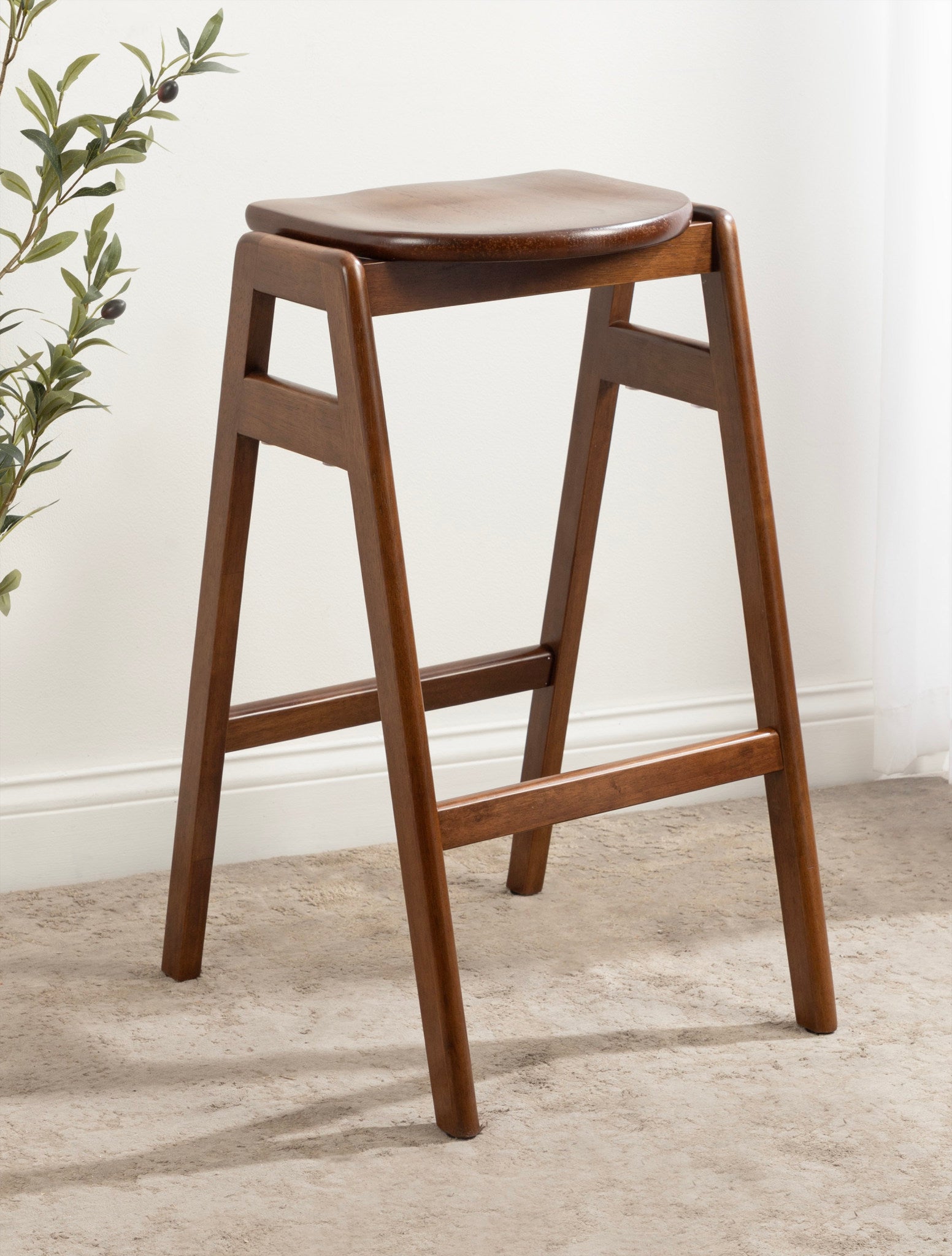 Morreau Wood Bar Stool