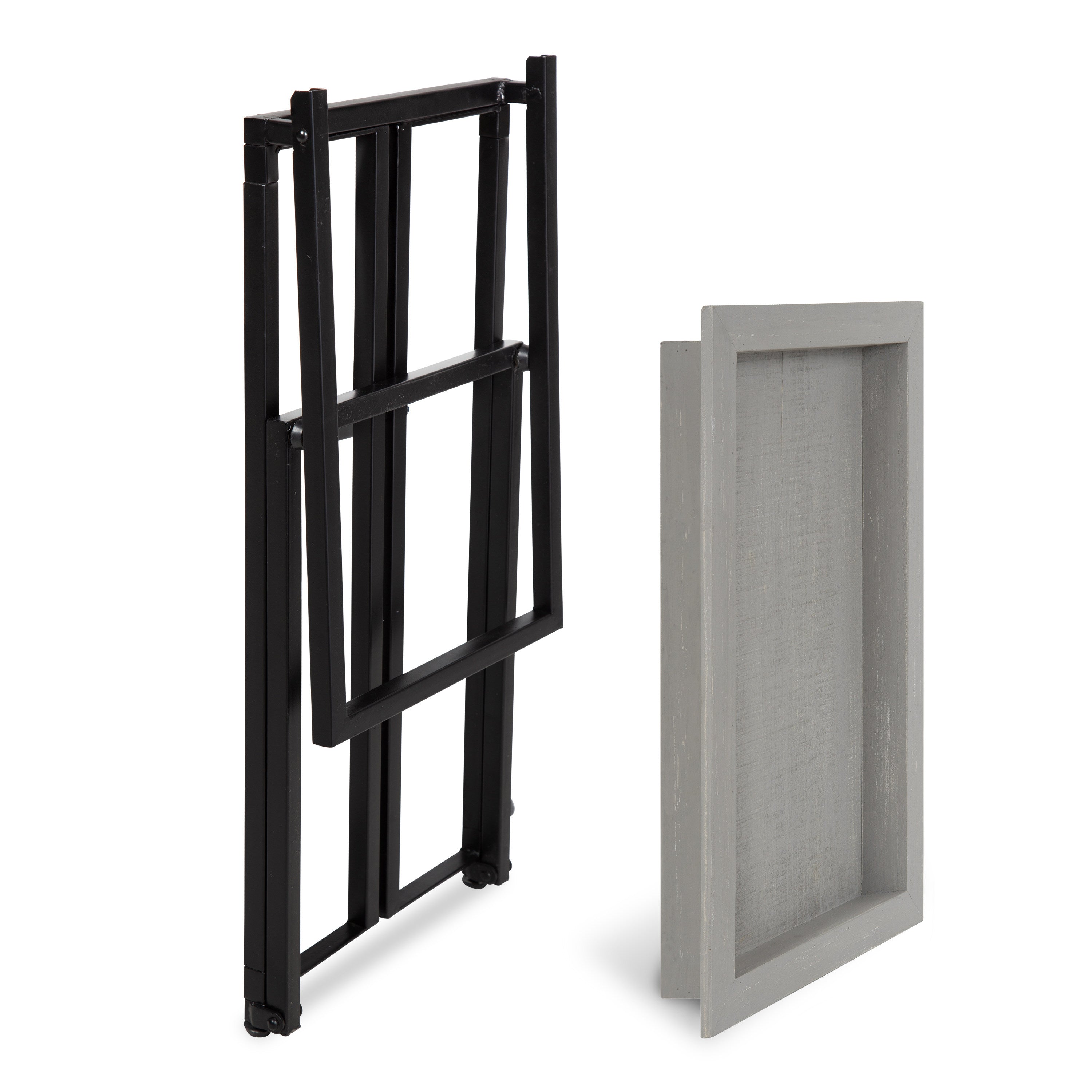 Lockridge Wood and Metal C-Table