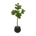 Faux Tree Black 4' 1