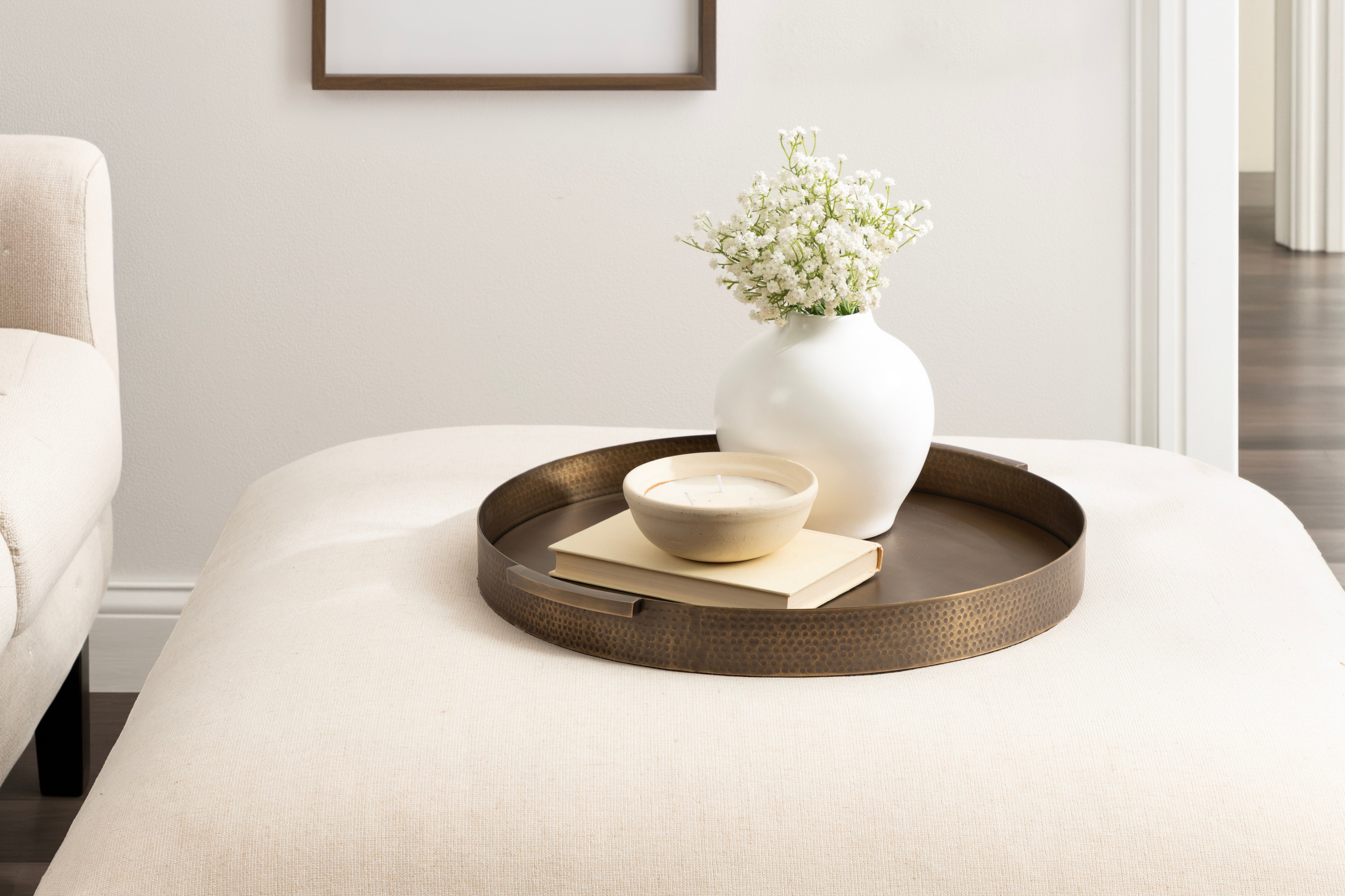 Single Tray 21" Diameter Gold 7