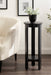 Side Table Black 12x12x30 7