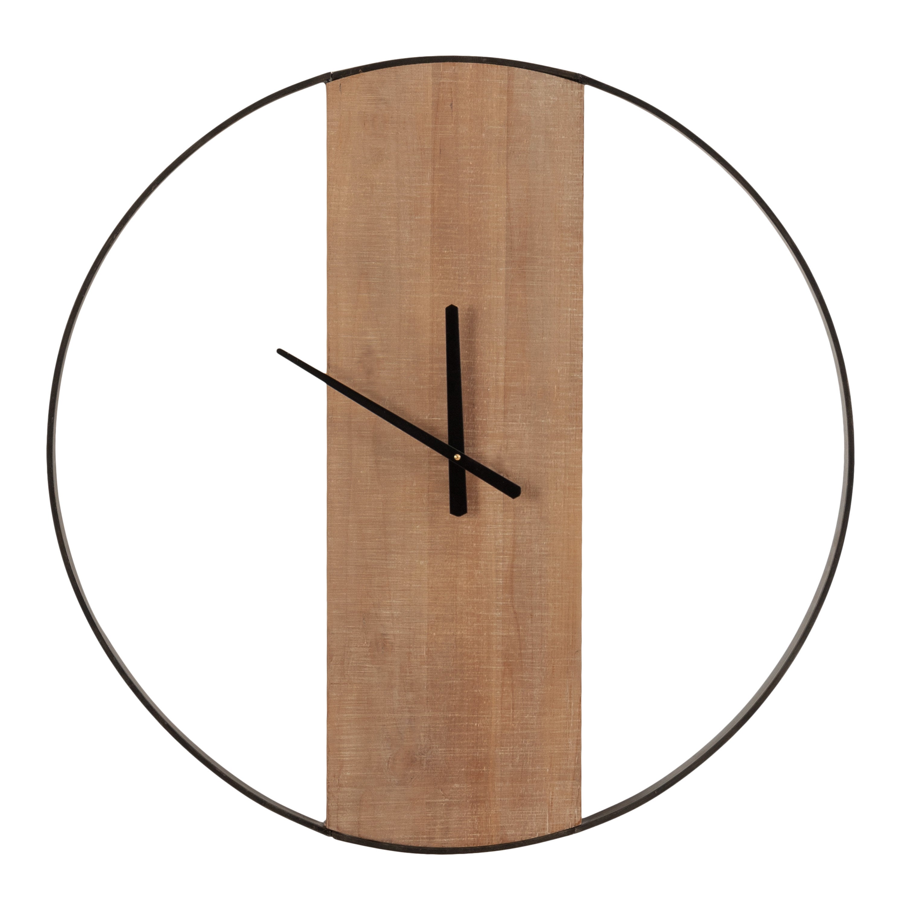 Ladd Round Numberless Wall Clock