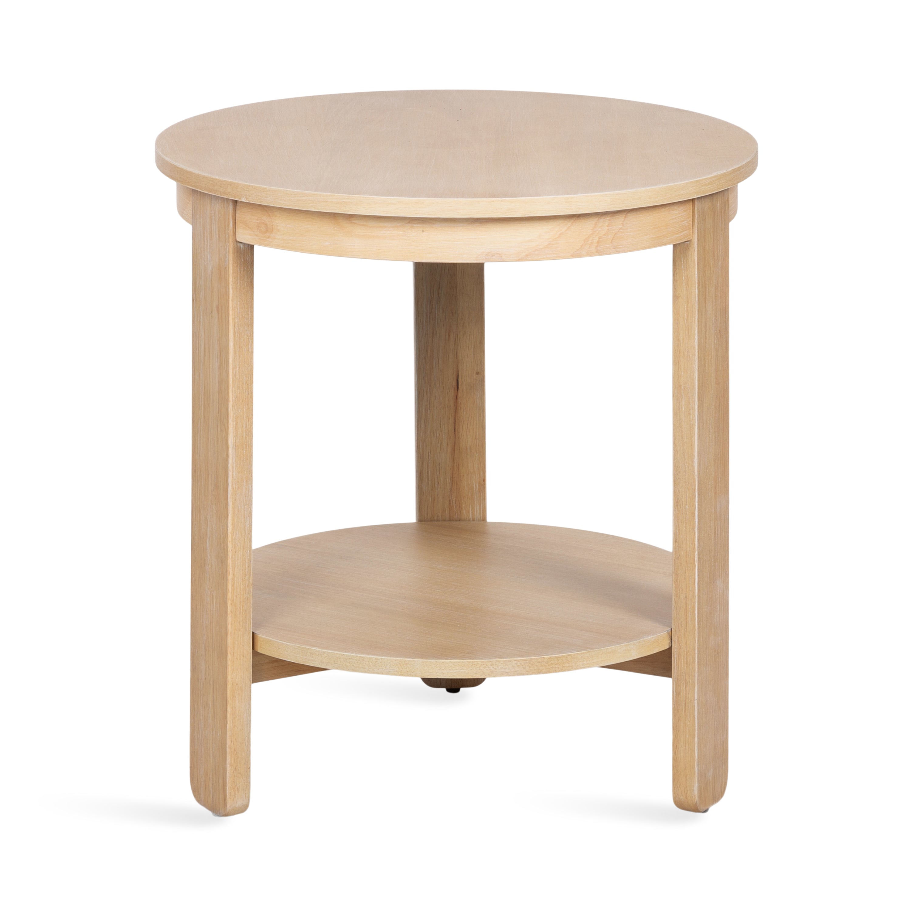 Side Table Natural Beige 22x22x24 5