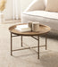 Coffee Table Gold 26x26x16 6