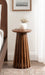 Drink Table Walnut Brown 12x12x22 7