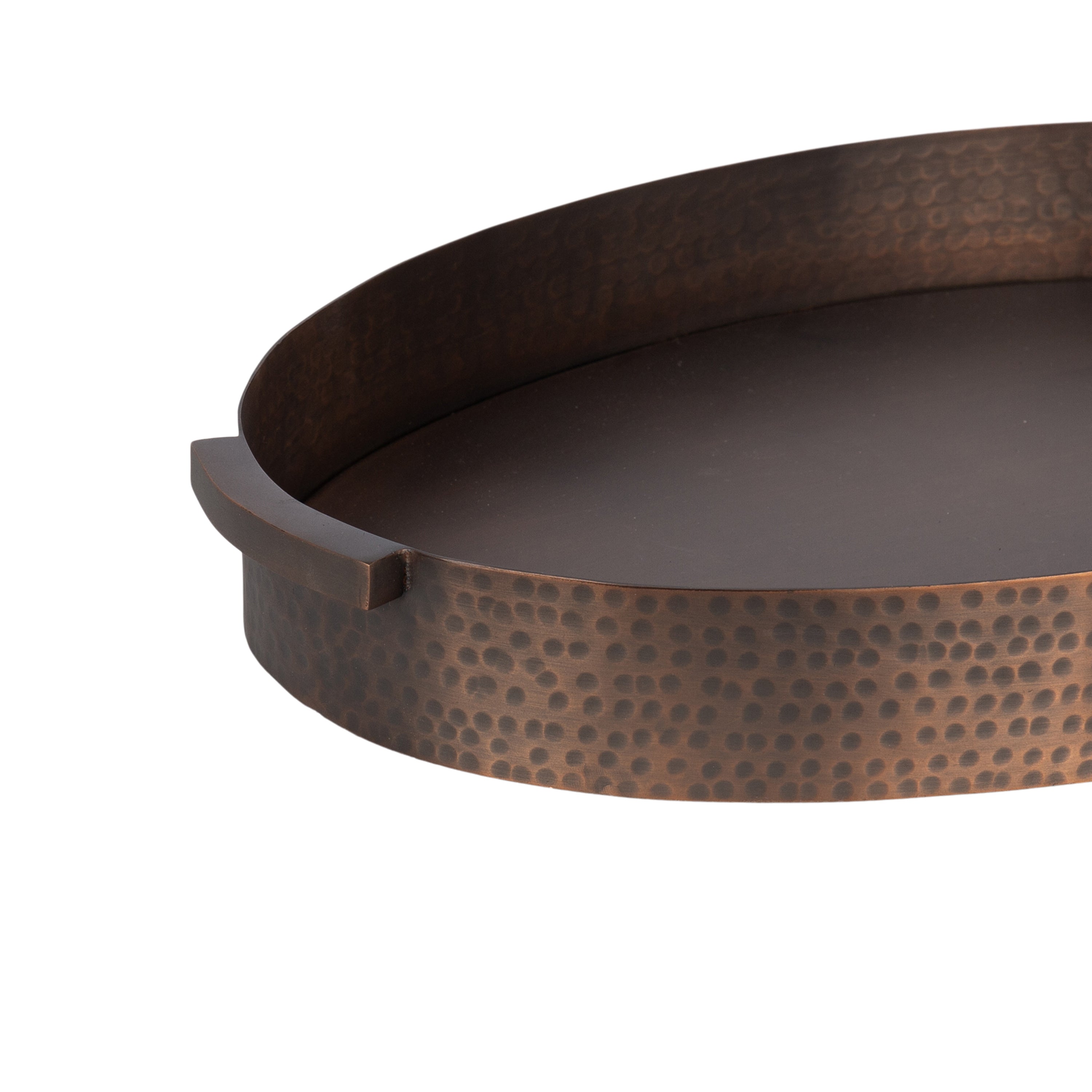 Samana Oval Metal Tray
