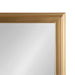 Rectangle Mirror Gold 26x38 3