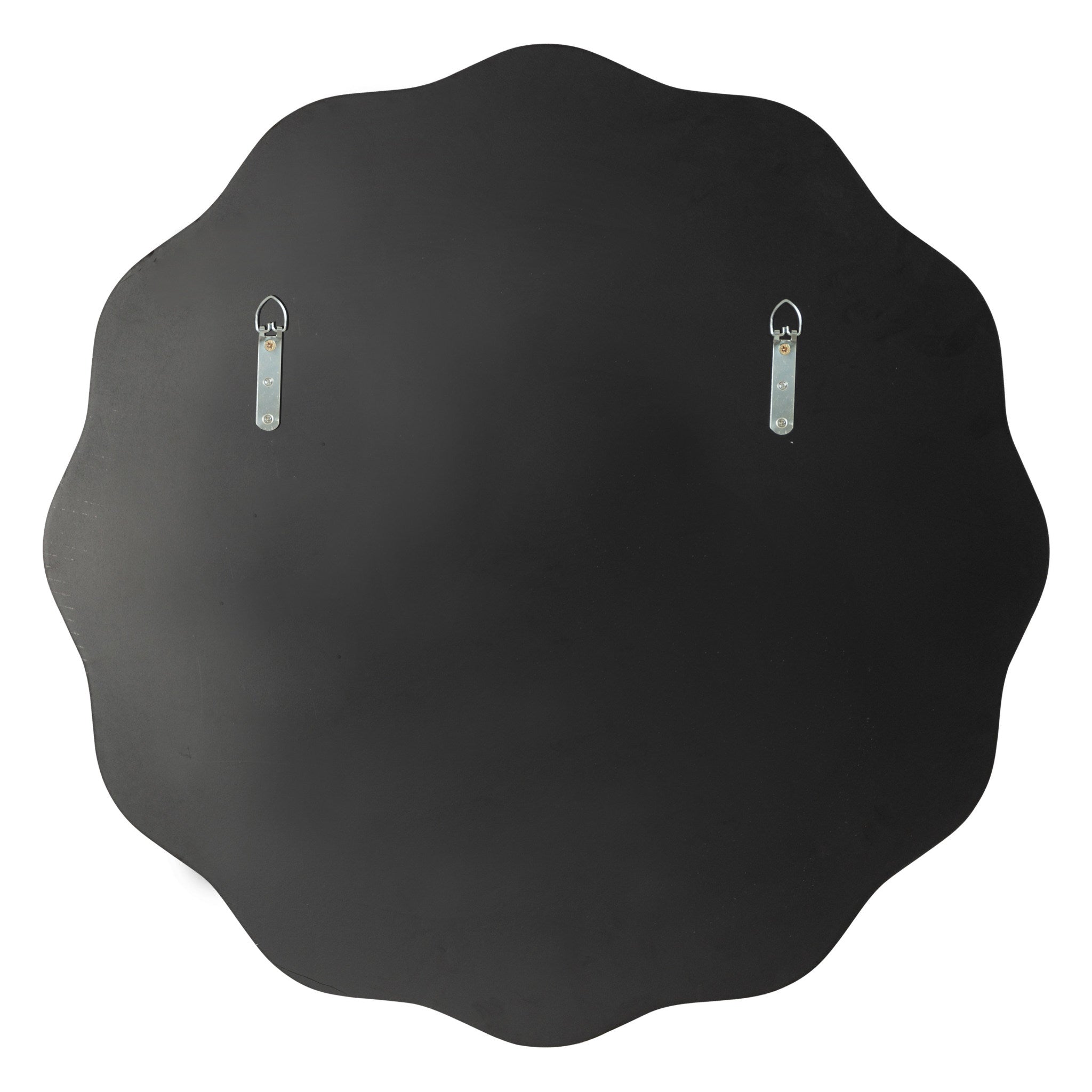 Viona Round Scalloped Mirror
