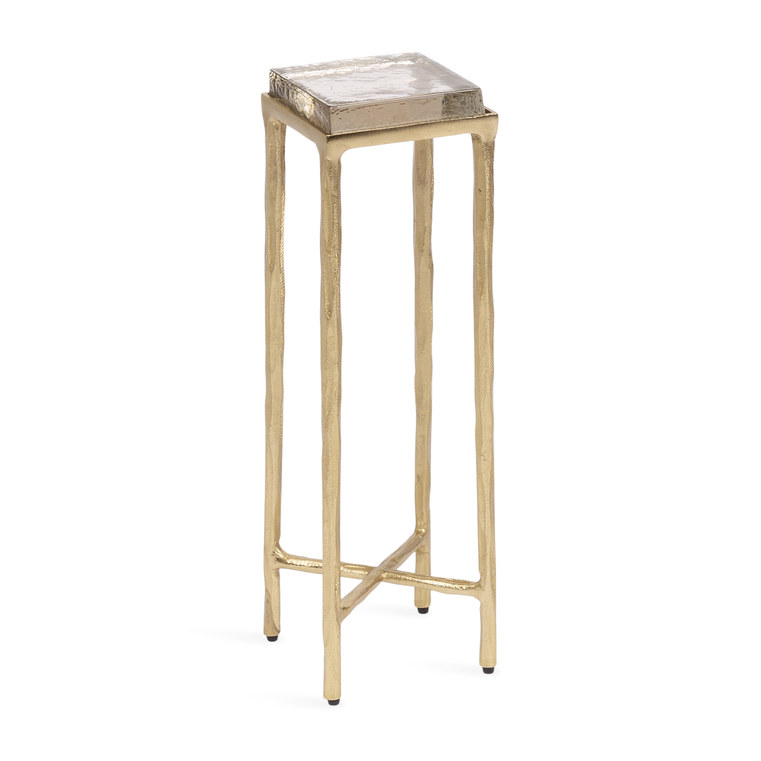 Drink Table Gold 7x7x22 1
