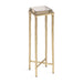 Drink Table Gold 7x7x22 1