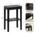 Side Table Black 16x10x25 2