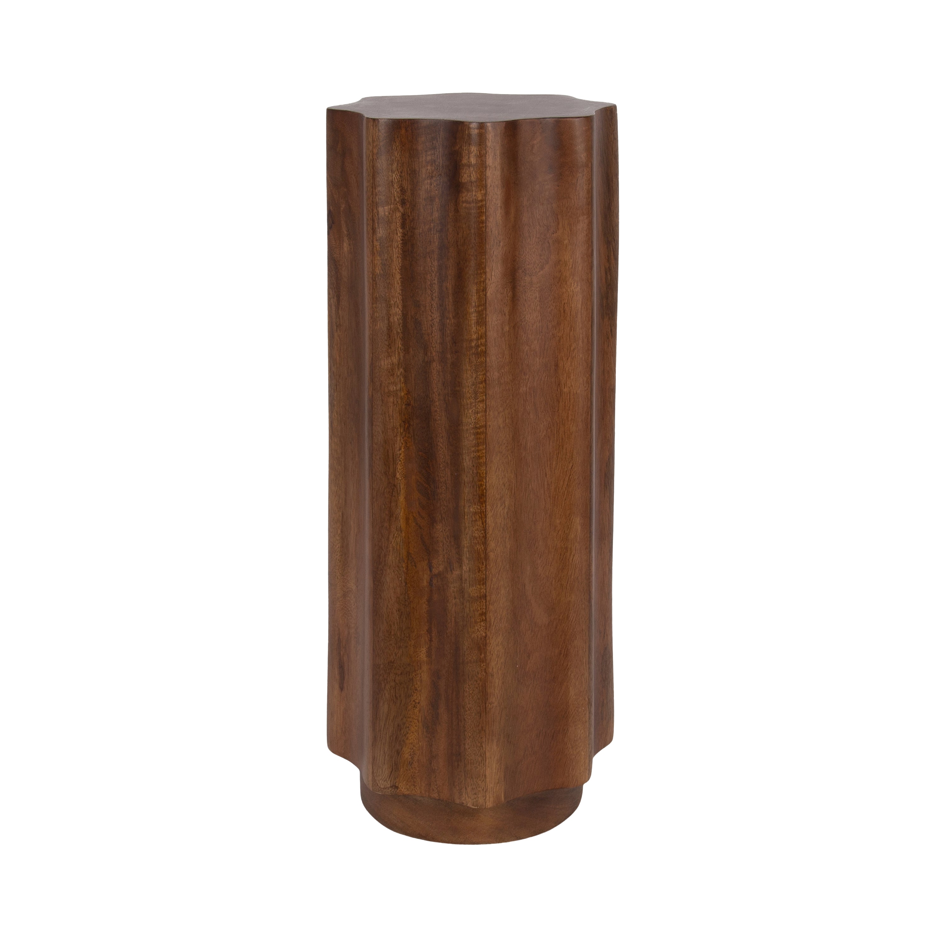 Pandey Wavy Wood Drink Table