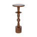 Drink Table Walnut Brown 9x9x22 1