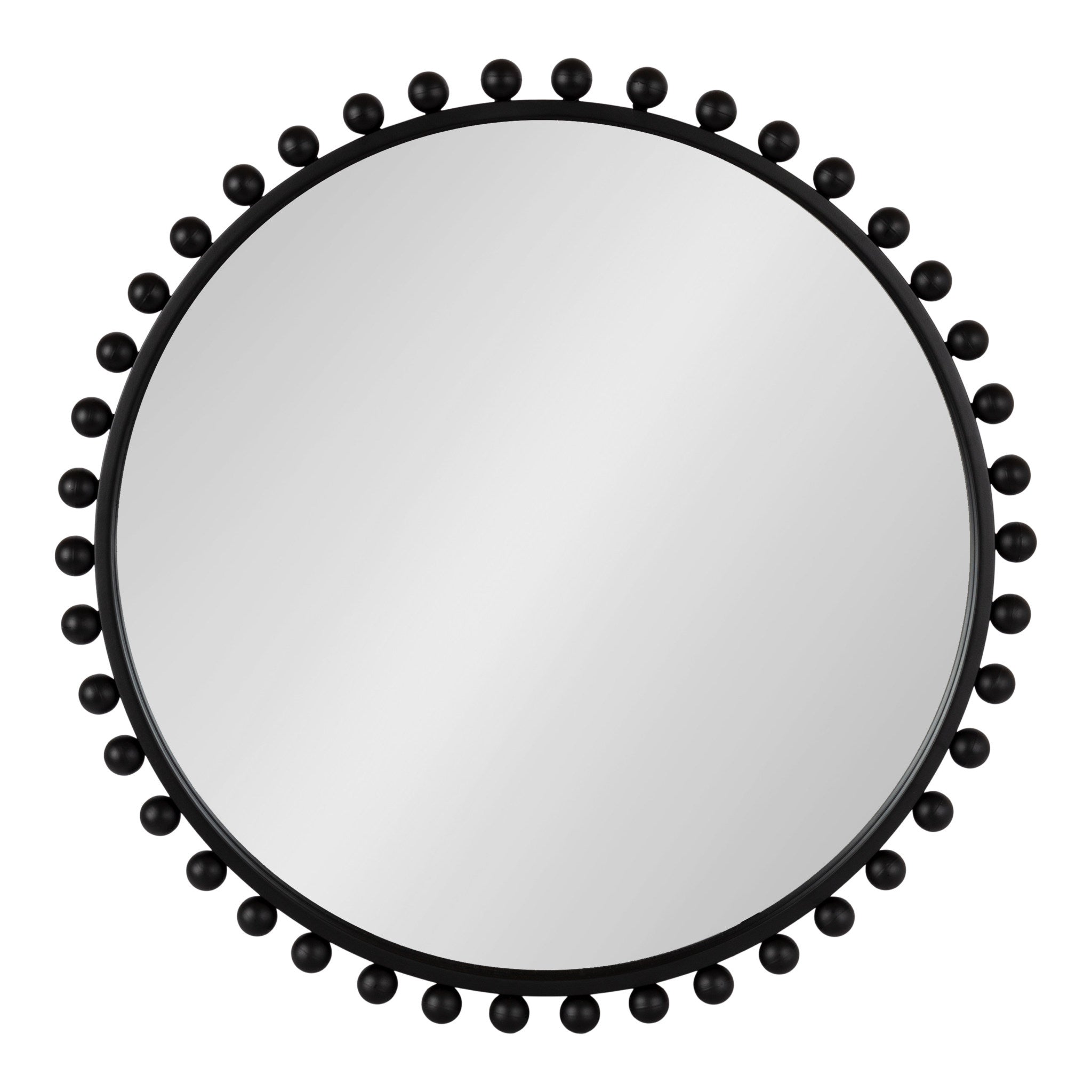 Beade Round Wall Mirror