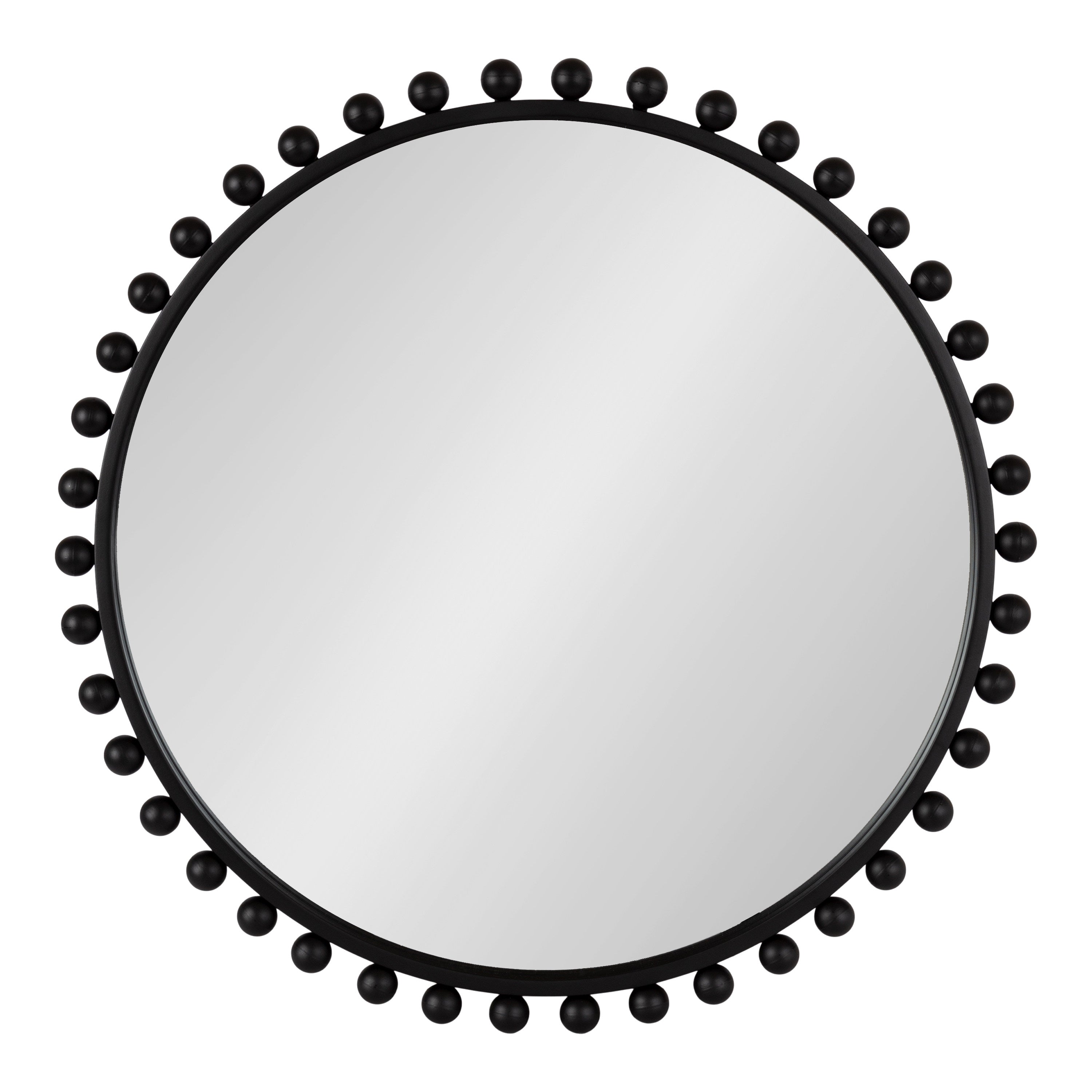 Beade Round Wall Mirror