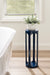 Drink Table Navy Blue 8x8x23 7