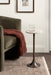 Drink Table Beige Bronze 10x10x22 6