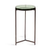 Side Table Green Bronze 13x13x24 5