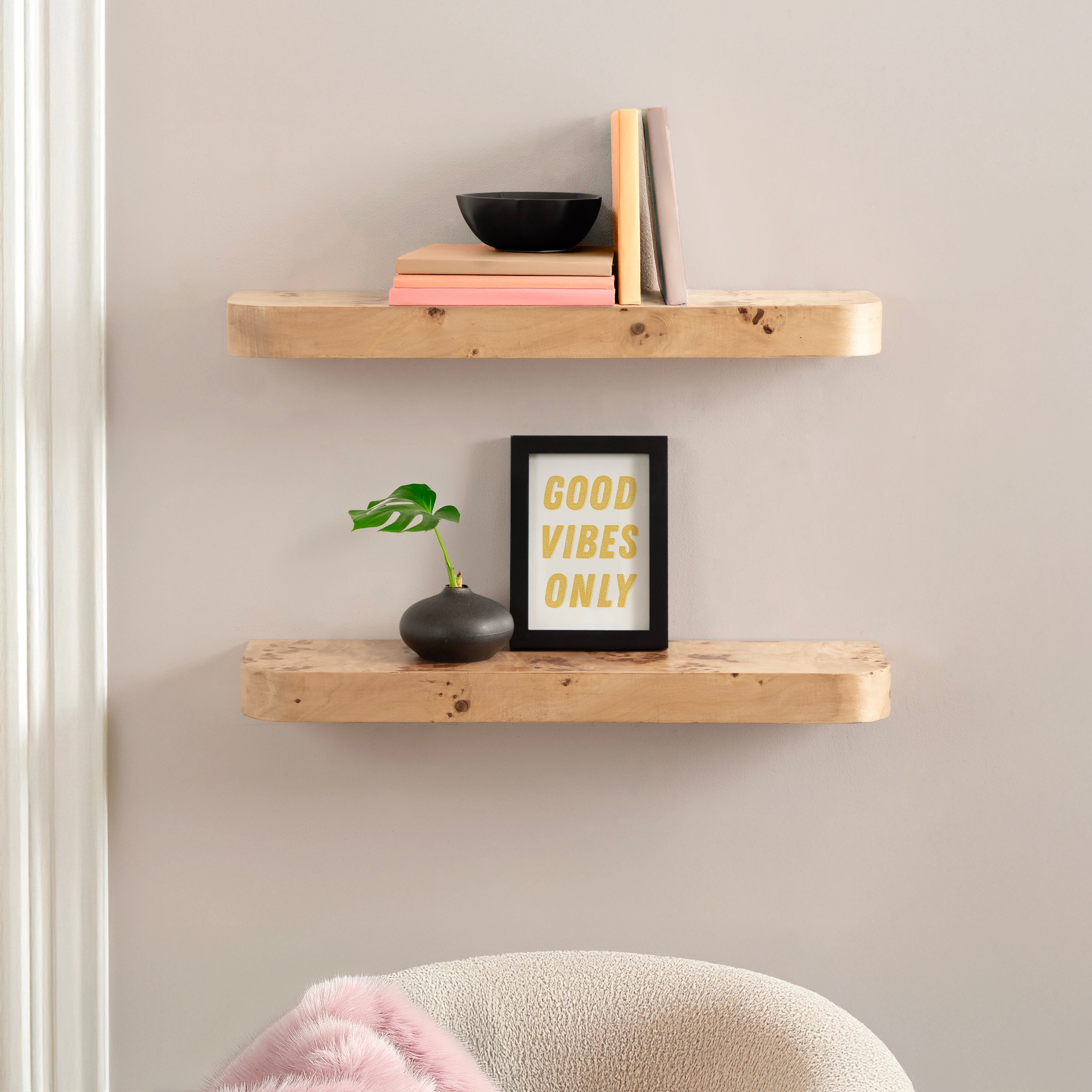 Burlock Floating Wall Shelves