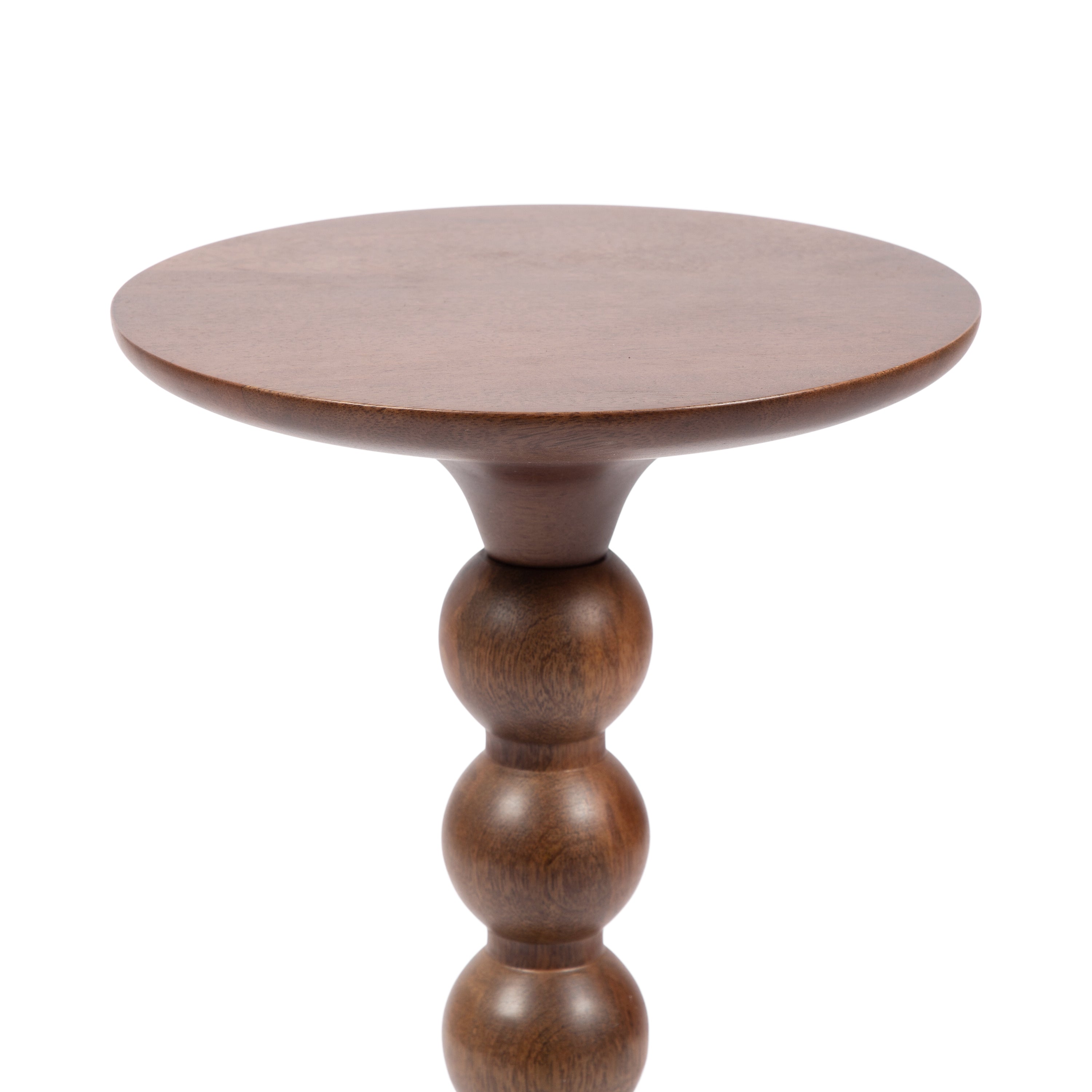 Drink Table Walnut Brown 9x9x22 3