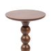 Drink Table Walnut Brown 9x9x22 3