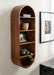 Accent Shelf Walnut Brown 13x33 6
