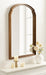 Arch Mirror 24x36 Gold 7
