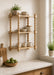 Accent Shelf Natural Beige 19x7x24 6